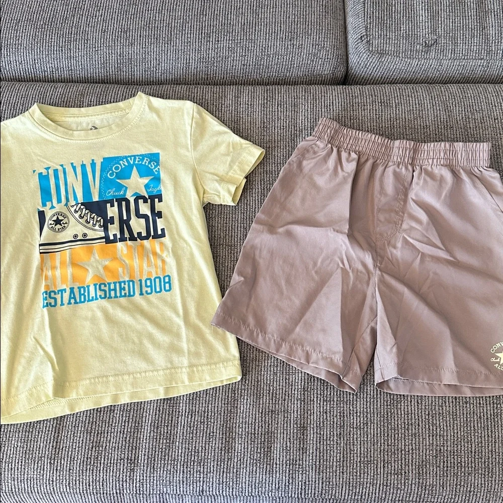 Converse kids matching set